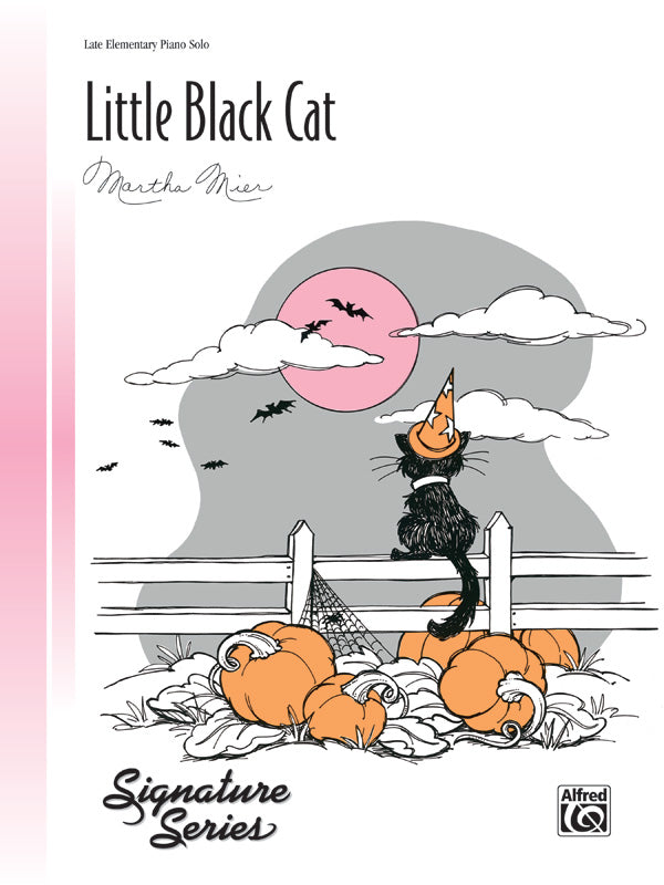 Little Black Cat Late Elementary Piano Solo