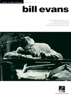 Bill Evans: Jazz Piano Solos Series Volume 19