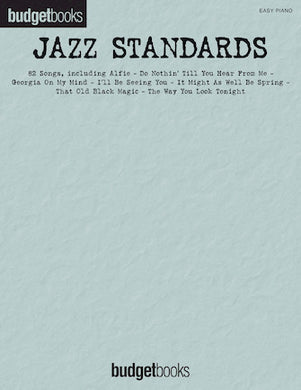 Jazz Standards for Easy Piano Budget Book