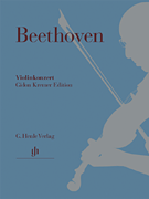 Beethoven Violin Concerto in D major, Op. 61 Henle Urtext Edition [product type] Luscombe Music - Luscombe Music 