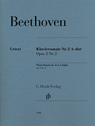 Beethoven Piano Sonata No. 2 in A Major Opus 2 Henle Urtext Edition
