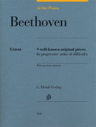 Beethoven 9 Well-Known Original Pieces Henle Urtext Edition