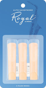 Rico Royal 3-Pack of Alto Sax Reeds [product type] Luscombe Music - Luscombe Music 