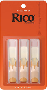 Rico 3-Pack of Clarinet Reeds