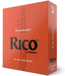 Rico Box of 10 Clarinet Reeds