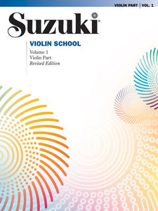 Suzuki Violin School Book 1 Vol. 1 Violin Part Revised Edition