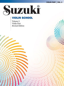 Suzuki Violin School Vol. 2 Violin Part Revised Edition