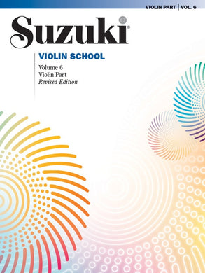 Suzuki Violin School Vol. 6 Violin Part Revised Edition