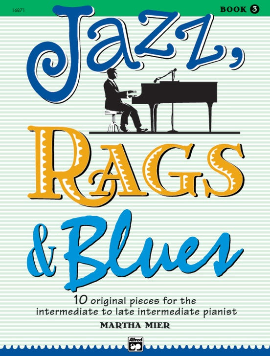 Jazz, Rags and Blues Book 3 for Piano [product type] Luscombe Music - Luscombe Music 