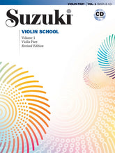 Suzuki Violin School Vol. 1 Violin Part Revised Edition