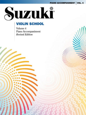 Suzuki Violin School Vol. 4 Piano Accompaniment Revised Edition