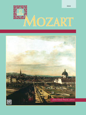 Mozart -- 12 Songs for High Voice