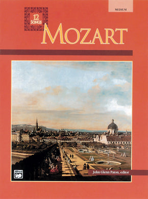 Mozart -- 12 Songs for Medium Voice
