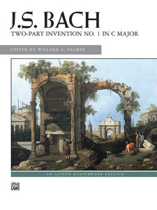 J.S. Bach Two-Part Invention No. 1 in C Major for Piano [product type] Luscombe Music - Luscombe Music 