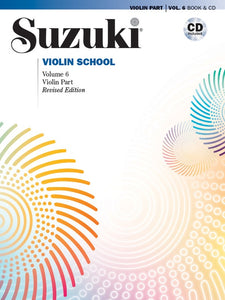 Suzuki Violin School Vol. 6 Violin Part Revised Edition