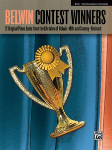 Belwin Contest Winners Book 3 for Piano [product type] Luscombe Music - Luscombe Music 