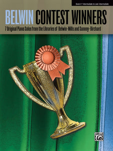 Belwin Contest Winners Book 4 for Piano [product type] Luscombe Music - Luscombe Music 