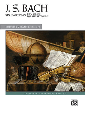 J.S. Bach Six Partitas BWV 825-830 [product type] Luscombe Music - Luscombe Music 