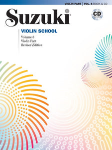 Suzuki Violin School Vol. 8 Violin Part Revised Edition