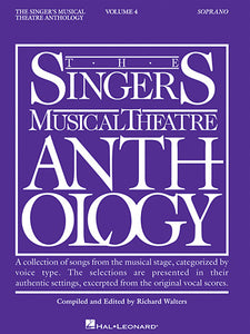 Singer's Musical Theatre Anthology - Volume 4 for Soprano Book only