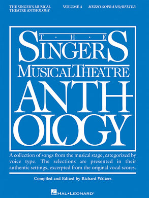 Singer's Musical Theatre Anthology - Volume 4 for Mezzo-Soprano/Belter Book only