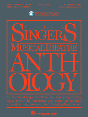 Singer's Musical Theatre Anthology - Volume 1 for Baritone/Bass Book with Online Audio