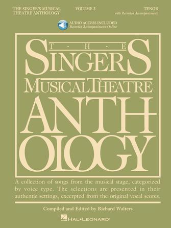 Singer's Musical Theatre Anthology - Volume 3 for Tenor Book with Online Audio