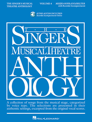 Singer's Musical Theatre Anthology - Volume 4 for Mezzo-Soprano Book with Online Audio