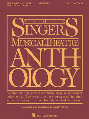 Singer's Musical Theatre Anthology - Volume 5 for Baritone/Bass Book only