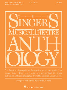 Singer's Musical Theatre Anthology Duets Volume 3 Book only