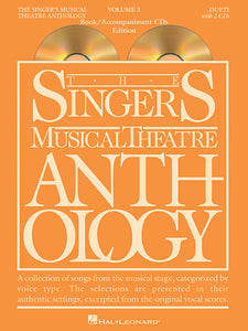 Singer's Musical Theatre Anthology Duets Volume 3 Book & CDs