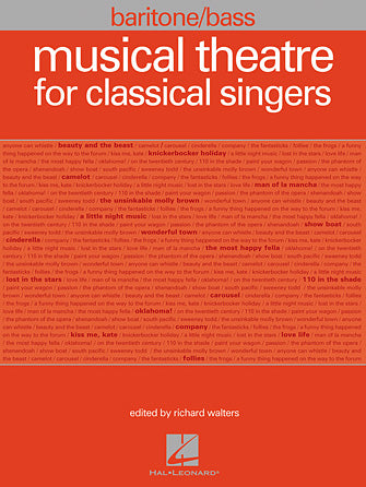 Musical Theatre for Classical Singers for Baritone/Bass
