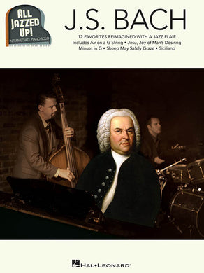 J.S. Bach All Jazzed Up! Intermediate Piano Solo Book [product type] Luscombe Music - Luscombe Music 