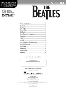 The Beatles Instrumental Play Along Sheet Music