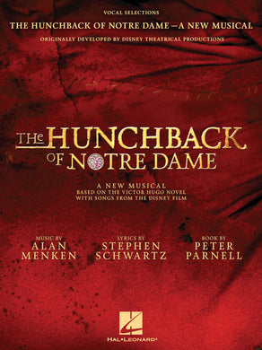The Hunchback of Notre Dame Musical Piano Vocal Selections