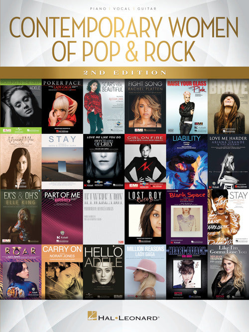 Contemporary Women of Pop & Rock 2nd Edition for Piano Vocal Guitar [product type] Luscombe Music - Luscombe Music 