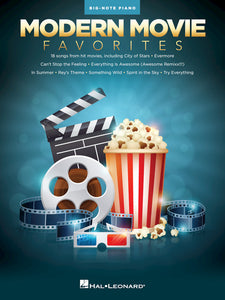 Modern Movie Favorites for Big-Note Piano [product type] Luscombe Music - Luscombe Music 