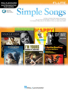 Simple Songs Instrumental Play Along Sheet Music [product type] Luscombe Music - Luscombe Music 