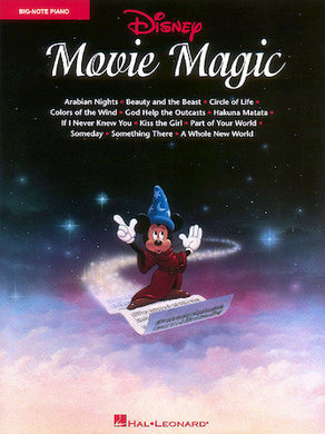 Disney Movie Magic for Big Note Piano