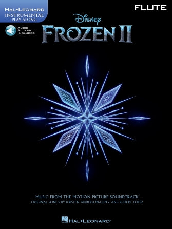 Frozen 2 Instrumental Play-Along Sheet Music Book