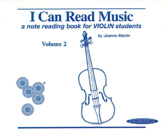 I Can Read Music: A Note Reading Book for Violin Students Book 2