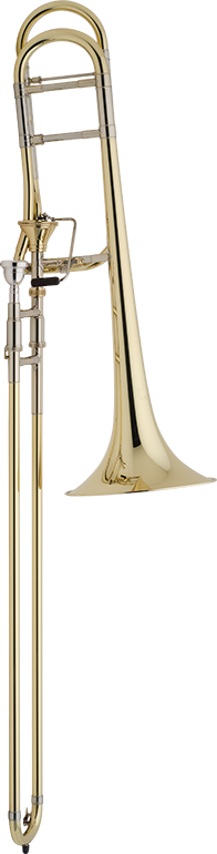 Bach Stradivarius 42AF Professional Trigger Trombone [product type] Luscombe Music - Luscombe Music 