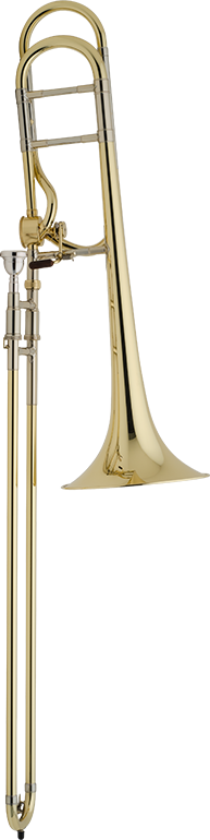 Bach Stradivarius 42A Professional Trigger Trombone [product type] Luscombe Music - Luscombe Music 