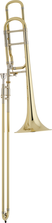 Bach Stradivarius 42BO Professional Trigger Trombone [product type] Luscombe Music - Luscombe Music 