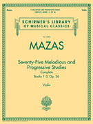Mazas Seventy-Five Melodious and Progressive Studies [product type] Luscombe Music - Luscombe Music 