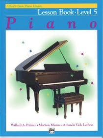 Alfred's Basic Piano Library Lesson 5 [product type] Luscombe Music - Luscombe Music 