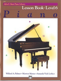 Alfred's Basic Piano Library Lesson 6 [product type] Luscombe Music - Luscombe Music 