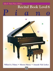 Alfred's Basic Piano Library Recital 6 [product type] Luscombe Music - Luscombe Music 