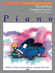 Alfred's Basic Piano Library Recital Complete Level 1 [product type] Luscombe Music - Luscombe Music 
