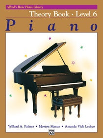Alfred's Basic Piano Library Theory 6 [product type] Luscombe Music - Luscombe Music 